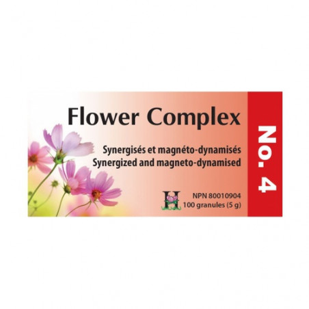 Comprar FLOWER COMPLEX 4 DESMOTIVACION 100 GRANULOS HOLISTICA