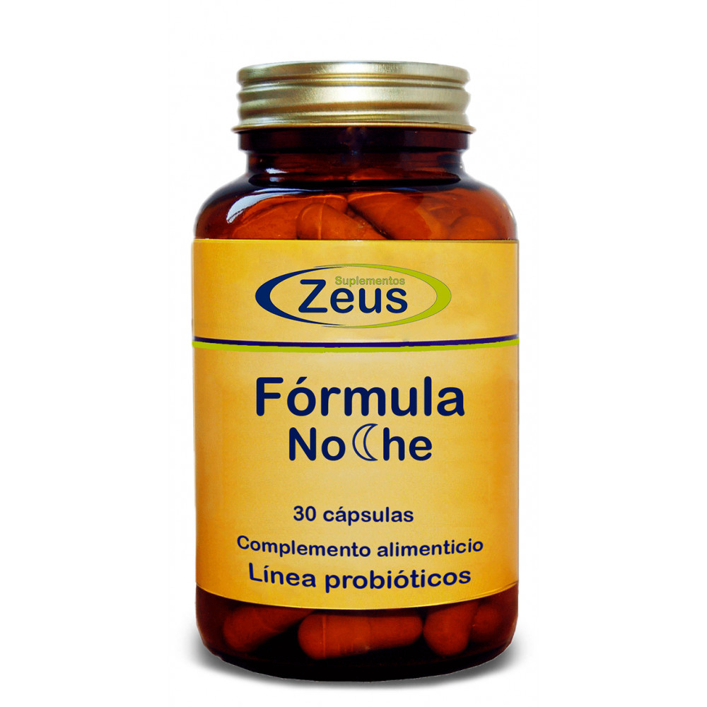 Comprar online FORMULA NOCHE 30 CAP ZEUS - Farmacia Coliseum