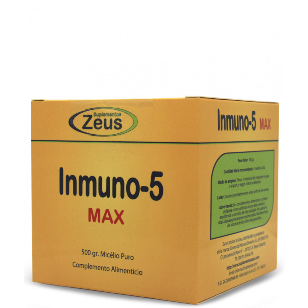 Comprar INMUNO 5 BAC 7 SOBRES 7 CAP ZEUS online - Farmacia Coliseum