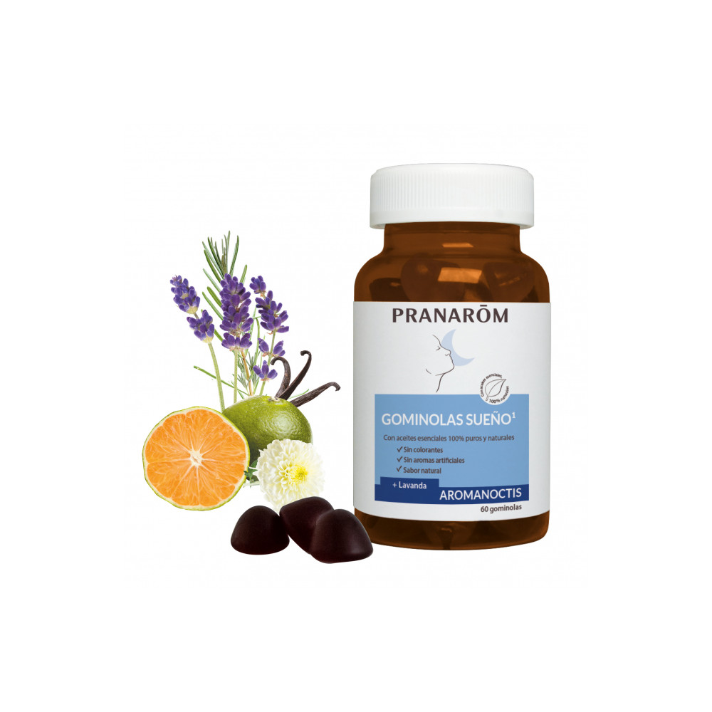 Comprar online AROMANOCTIS GOMINOLAS SUEÑO 60 GOM PRANAROM - Farmacia Coliseum