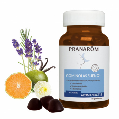 Comprar online AROMANOCTIS GOMINOLAS SUEÑO 60 GOM PRANAROM - Farmacia Coliseum