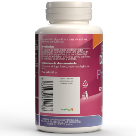 Comprar ENZIMAS DIGESTIVAS + PROBIOTICOS 120 CAPS NATURBITE online - Farmacia Coliseum