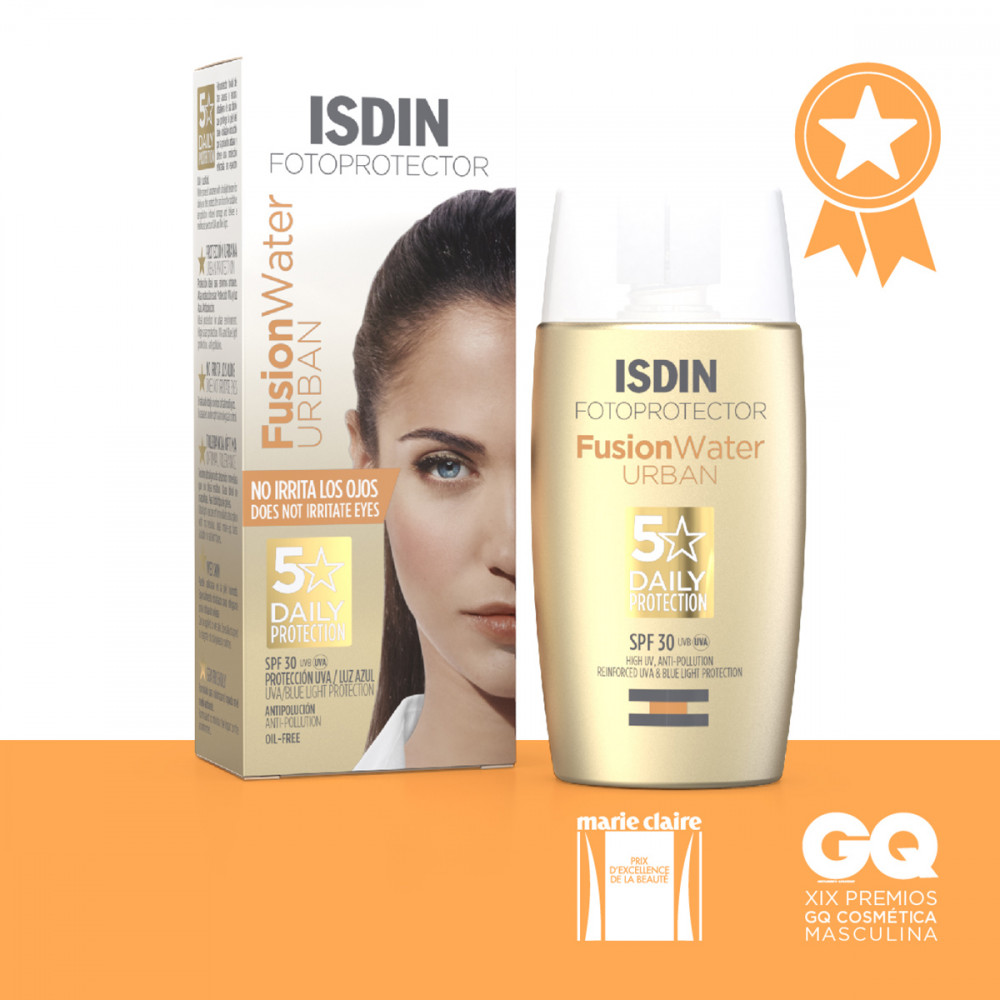 Comprar FOTOPROTECTOR SPF 30+ FUSION WATER URBAN 50 ML ISDIN - Farmacia Coliseum
