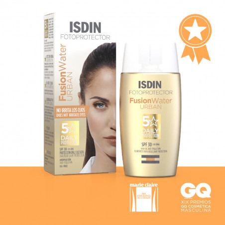 Comprar FOTOPROTECTOR SPF 30+ FUSION WATER URBAN 50 ML ISDIN - Farmacia Coliseum