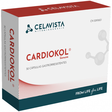 Comprar CARDIOKOL GENUIM 30 CAP CELAVISTA online - Farmacia Coliseum