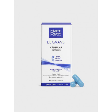 Comprar online MARTIDERM LEGVASS ORAL 60 CAPS - Farmacia Coliseum
