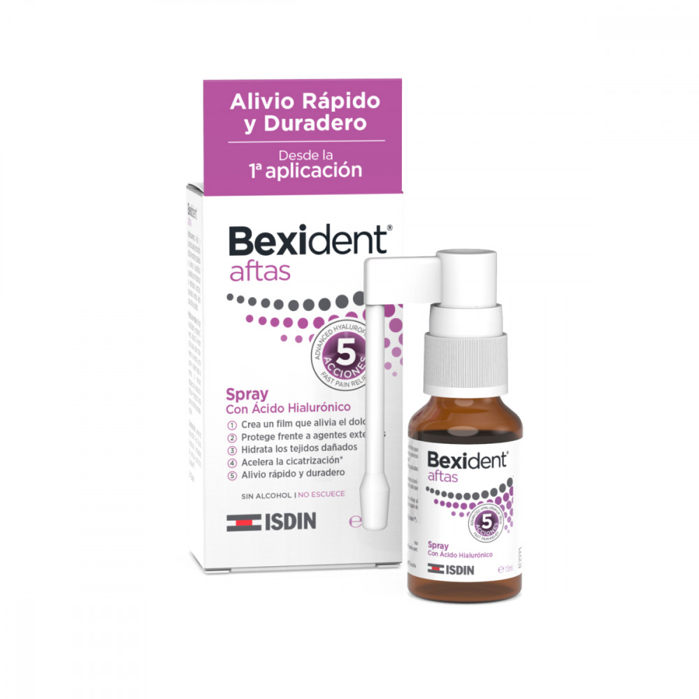 Comprar BEXIDENT AFTAS SPRAY BUCAL PROTECTOR 15 ML - Farmacia Coliseum