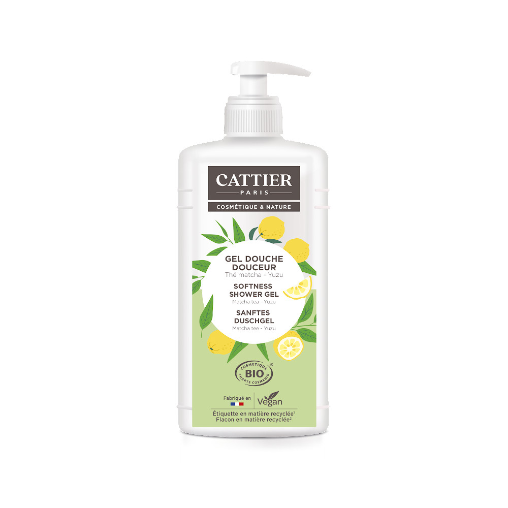 Comprar online CATTIER GEL DE DUCHA SUAVIZANTE TE MATCHA-YUZU 887 ML