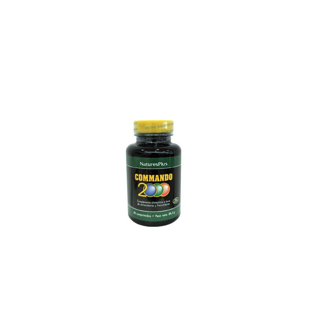 Comprar COMANDO 2000 60 COMP NATURE'S PLUS online - Farmacia Coliseum