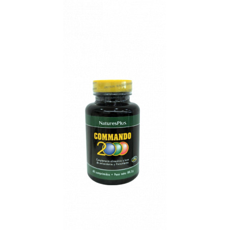 Comprar COMANDO 2000 60 COMP NATURE'S PLUS online - Farmacia Coliseum