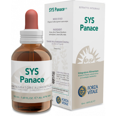 Comprar online SYS PANACE 50 ML FORZA VITALE - Farmacia Coliseum