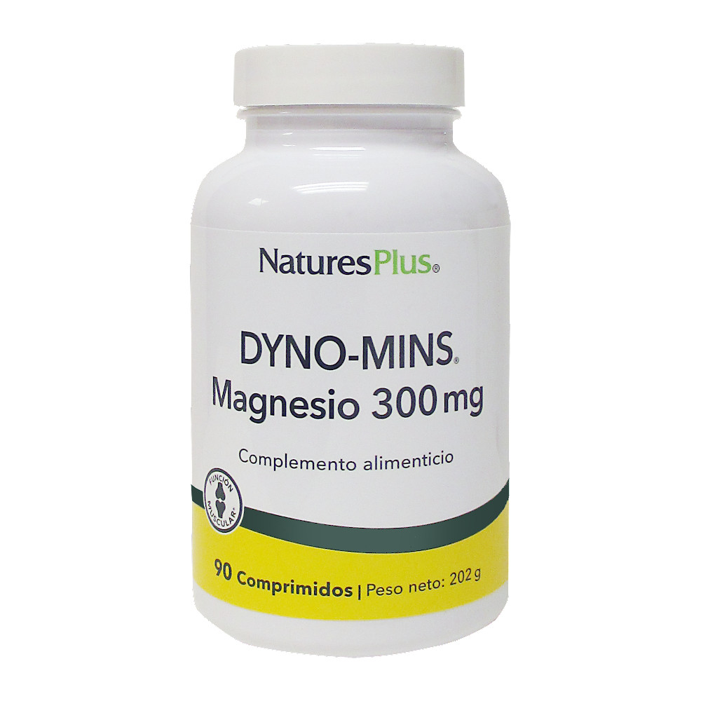 Comprar online DYNOMINS MAGNESIO 300 MG 90 COMP NATURE'S PLUS