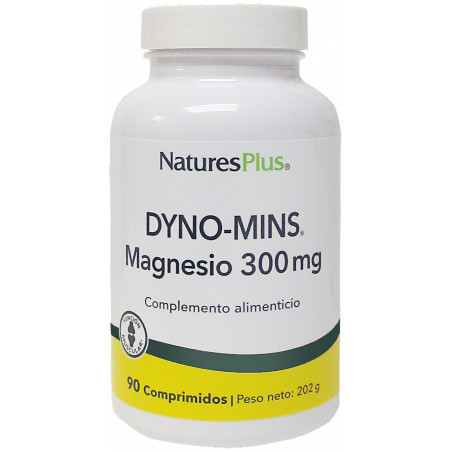Comprar online DYNOMINS MAGNESIO 300 MG 90 COMP NATURE'S PLUS