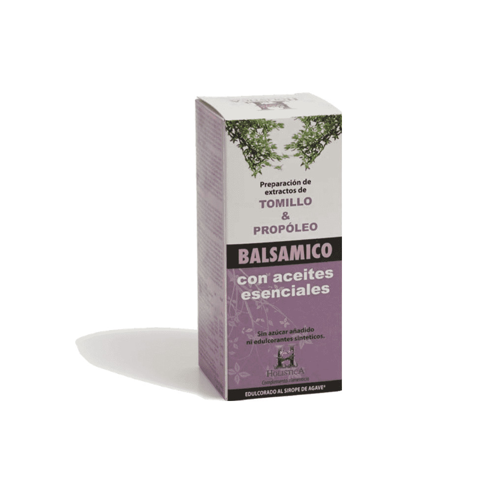 Comprar TOMILLO PROPOLEO JARABE BALSAMICO 150 ML HOLISTICA online - Farmacia Coliseum