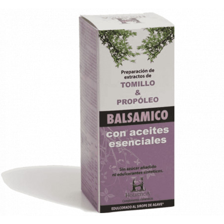 Comprar TOMILLO PROPOLEO JARABE BALSAMICO 150 ML HOLISTICA online - Farmacia Coliseum