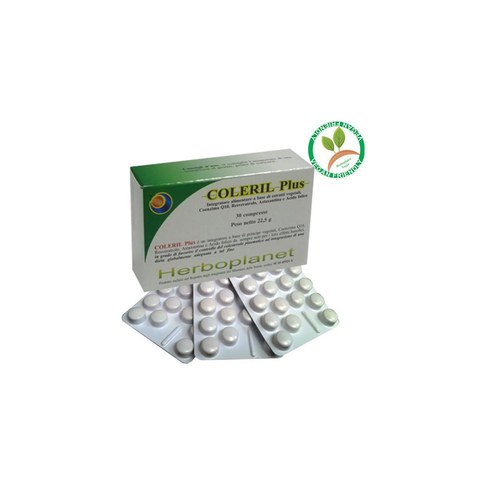Comprar online COLERIL PLUS 30 COMP HERBOPLANET - Farmacia Coliseum