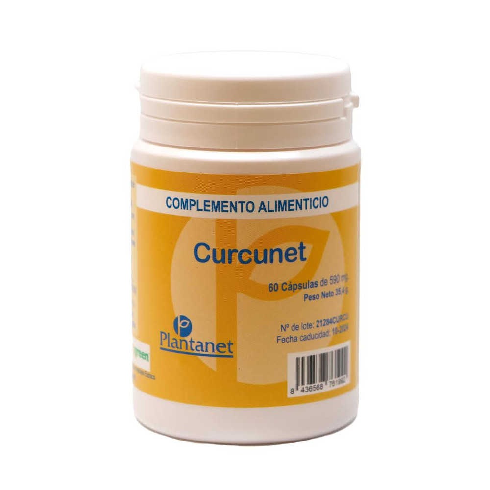 Comprar online CURCUNET 60 CAP PLANTANET - Farmacia Coliseum