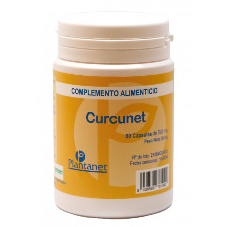 Comprar online CURCUNET 60 CAP PLANTANET - Farmacia Coliseum
