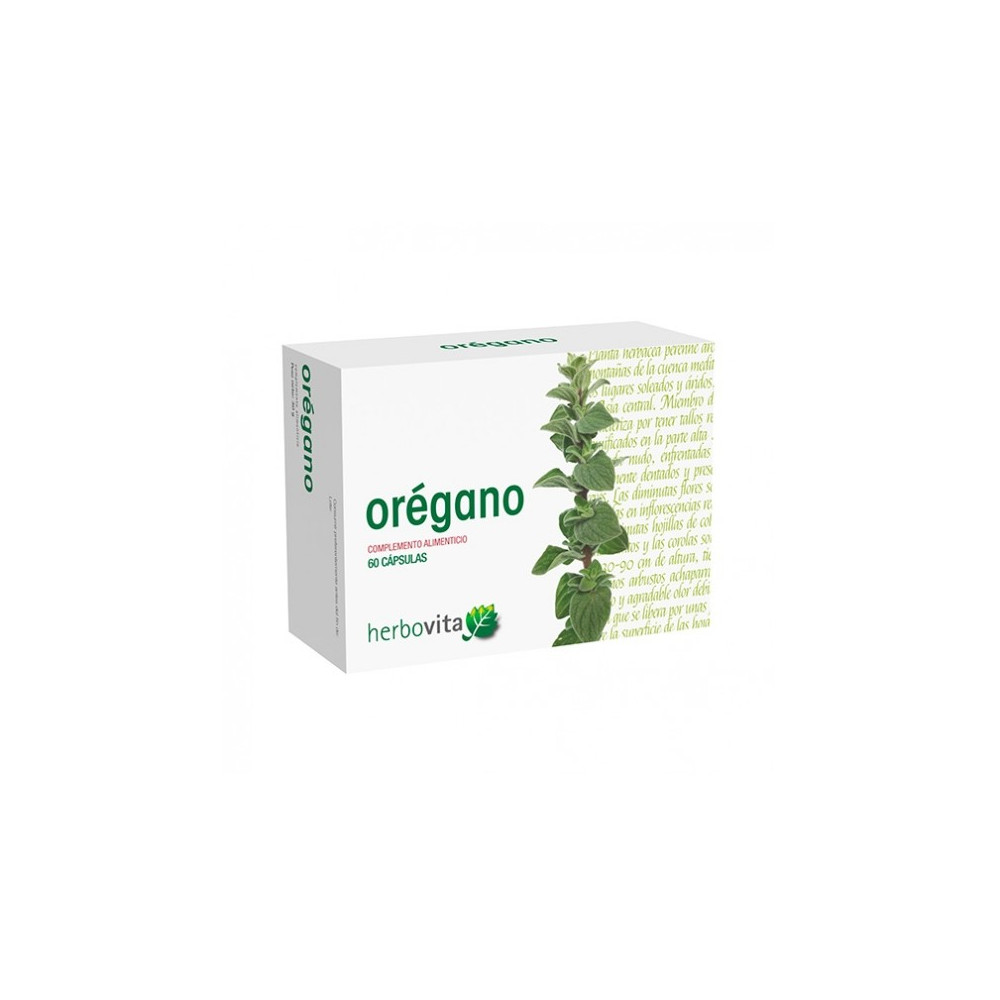 Comprar online OREGANO 60 CAP HERBOVITA - Farmacia Coliseum