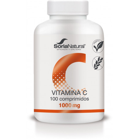 Comprar VITAMINA C 1000 MG 100 COMP LIB SOSTENIDA SORIA NATURAL