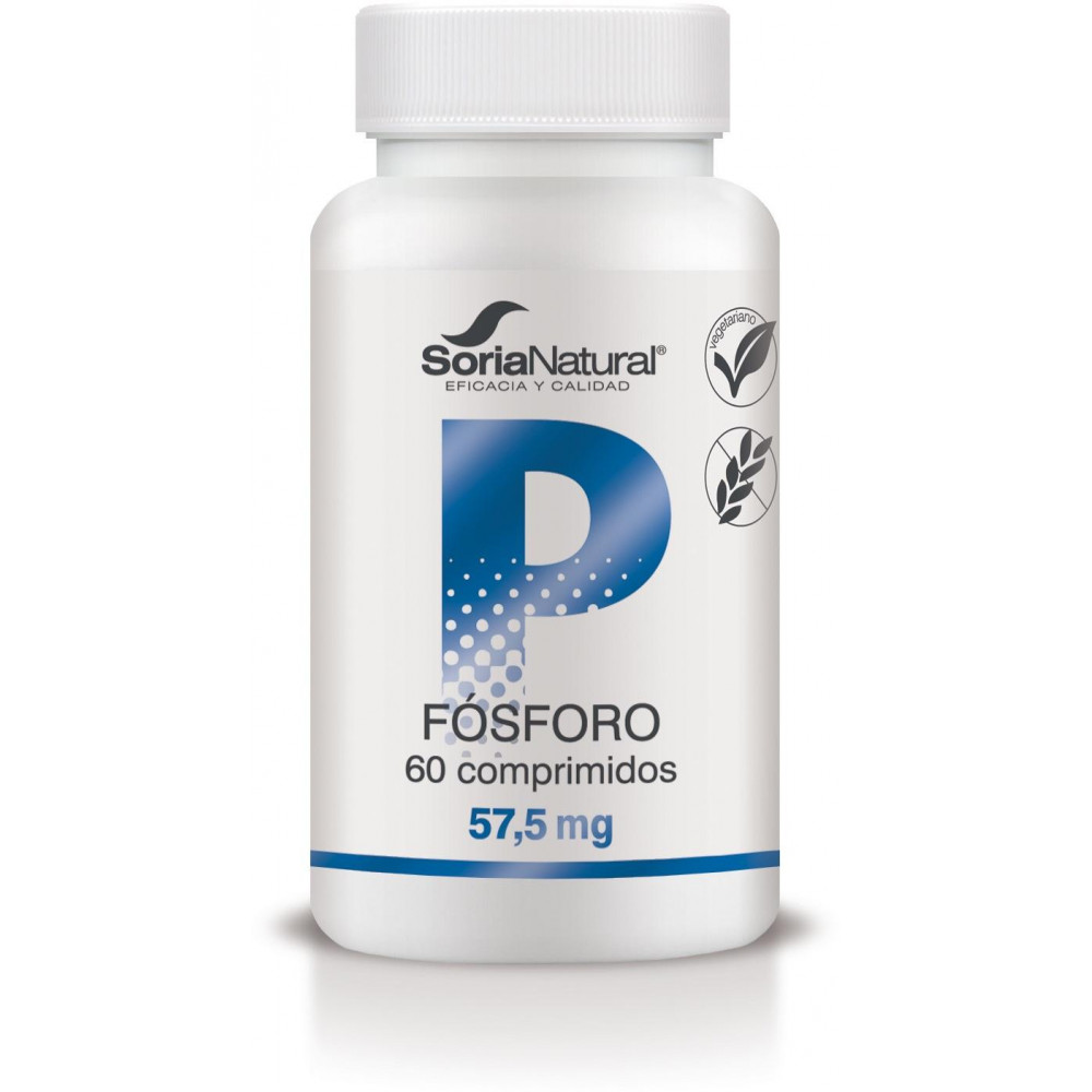 Comprar online FOSFORO 57 MG 60 COMP SORIA NATURAL - Farmacia Coliseum