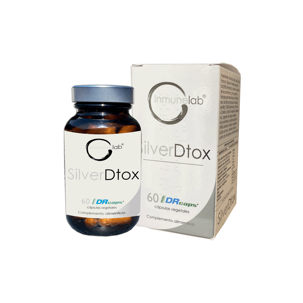 Comprar SILVER DETOX 60 CAP INMUNELAB online - Farmacia Coliseum