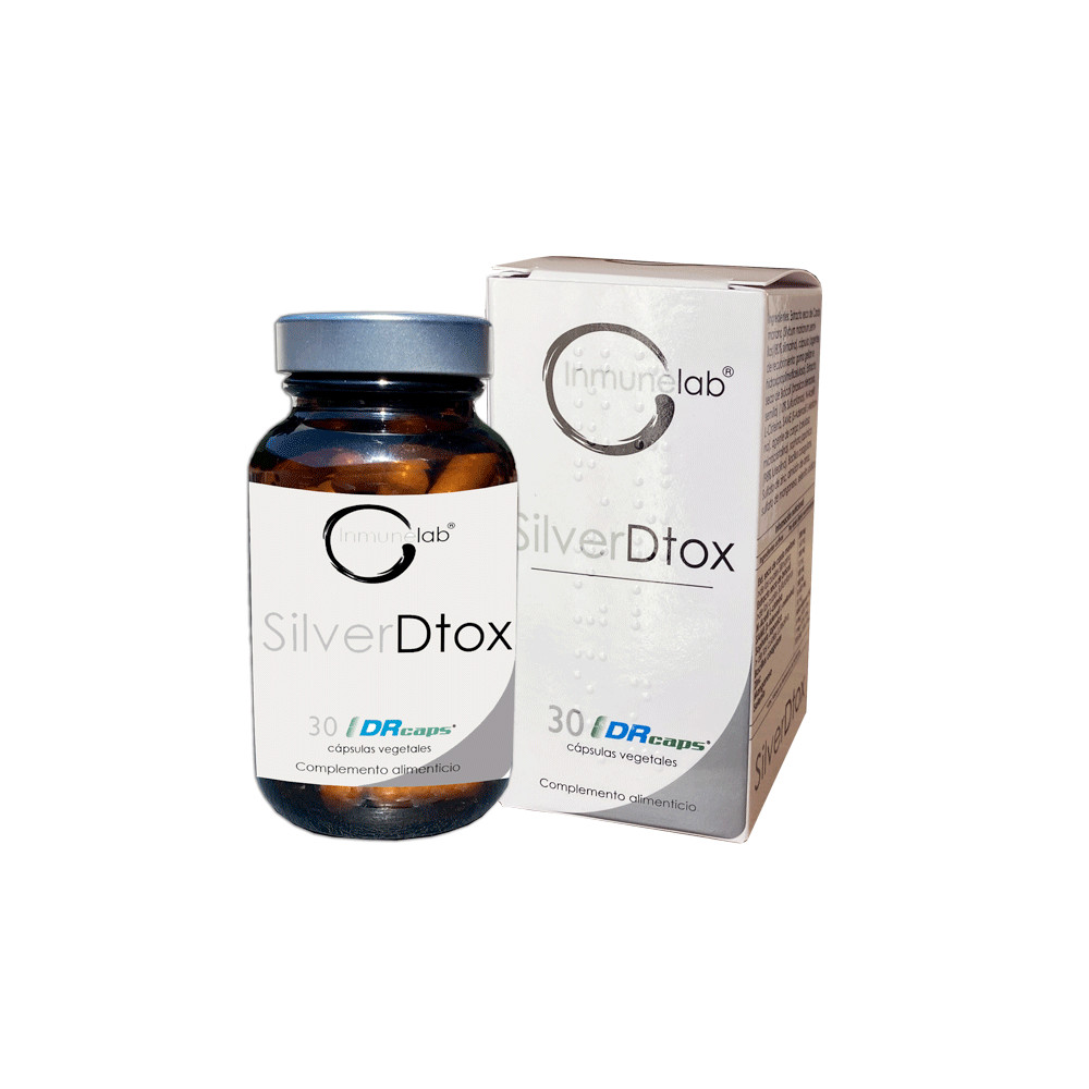 Comprar SILVER DETOX 30 CAP INMUNELAB online - Farmacia Coliseum