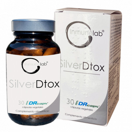 Comprar SILVER DETOX 30 CAP INMUNELAB online - Farmacia Coliseum