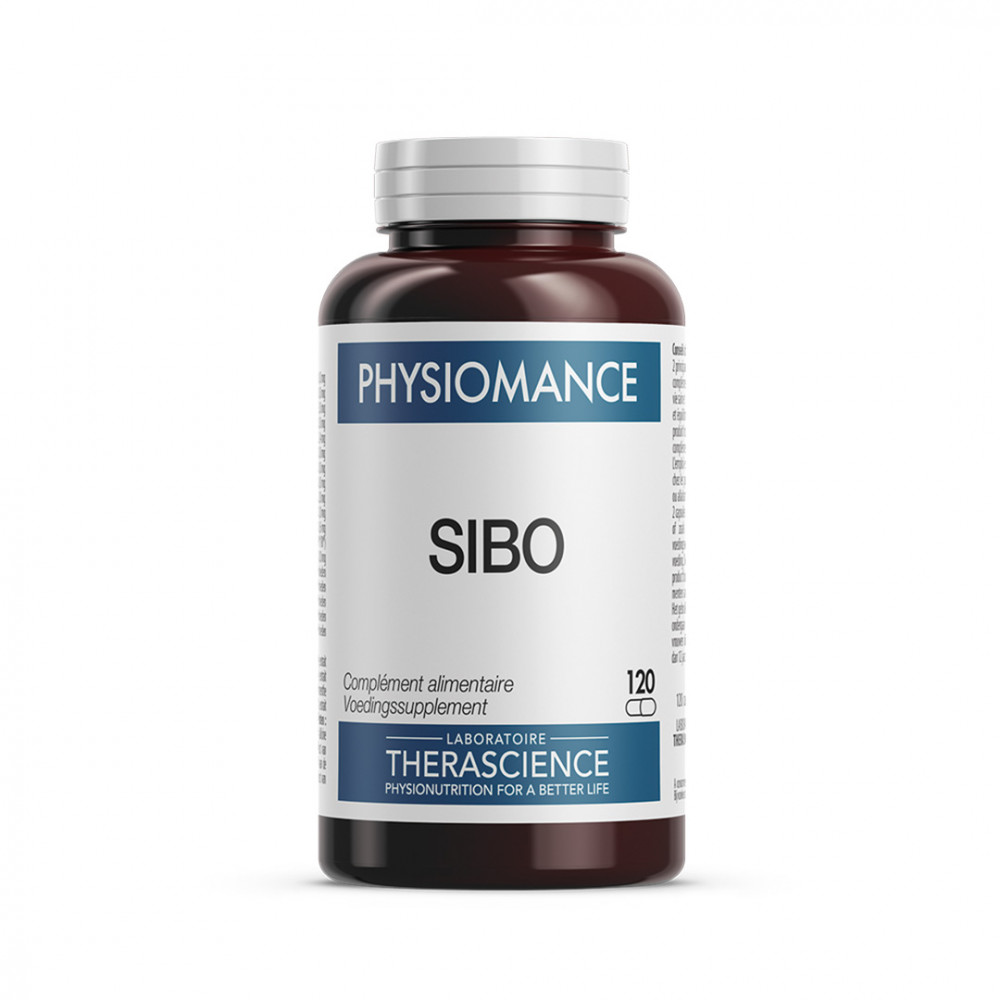 Comprar SIBO 120 CAPS PHYSIOMANCE THERASCIENCE online - Farmacia Coliseum