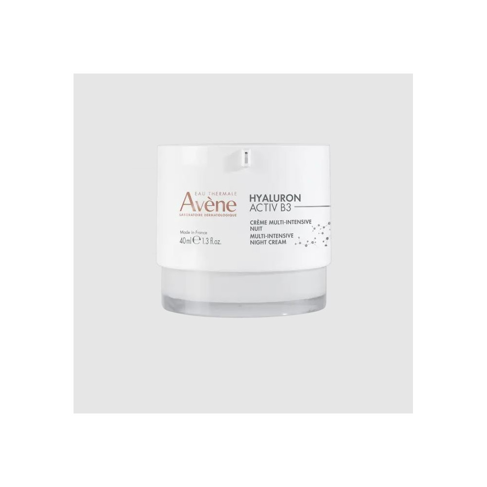 AVENE HYALURON ACTIV B3 CREMA MULTI INTENSIVA DE NOCHE 40 ML - Farmacia Coliseum