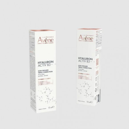 Comprar online AVENE HYALURON ACTIV B3 CUIDADO OJOS TRIPLE CORRECION 15 ML - Farmacia Coliseum