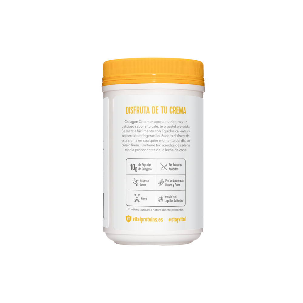 Comprar online COLLAGEN CREAMER VAINILLA 300 G VITAL PROTEINS - Farmacia Coliseum
