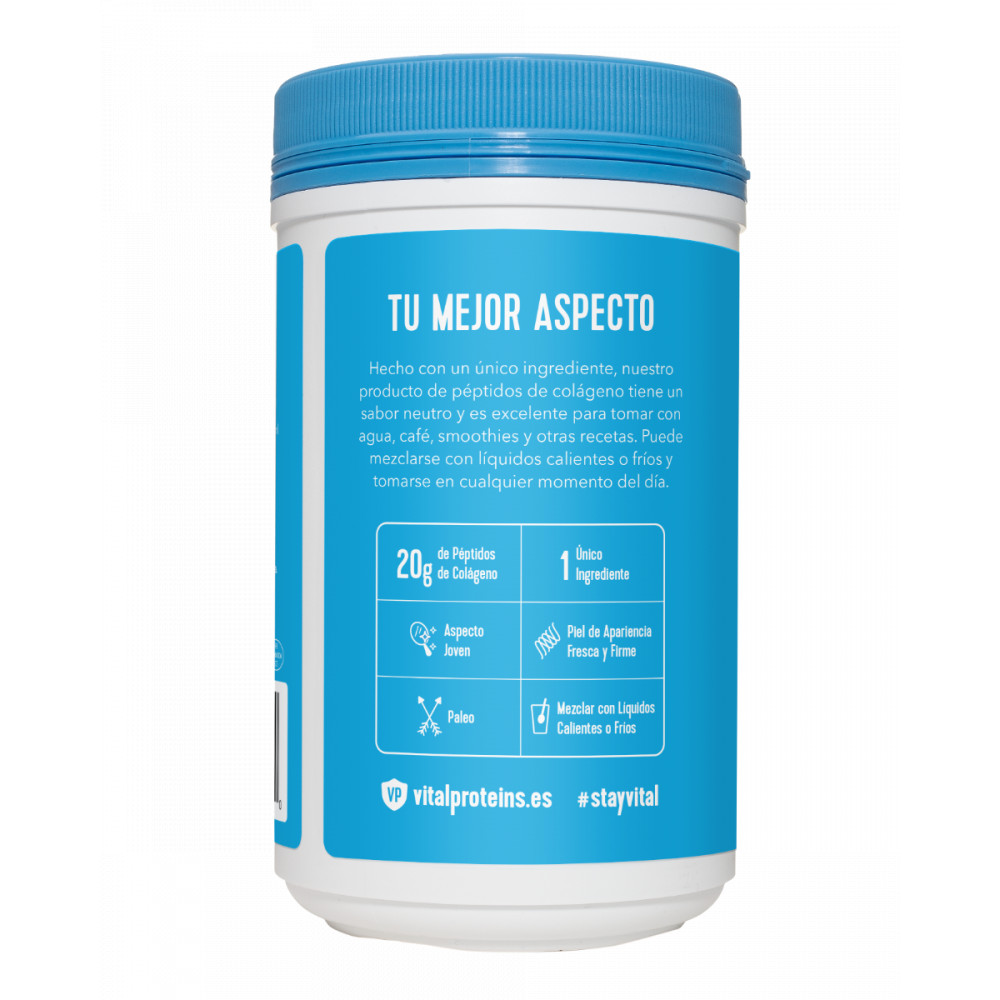 Comprar COLLAGEN PEPTIDES NEUTRO 284 G VITAL PROTEINS online - Farmacia Coliseum