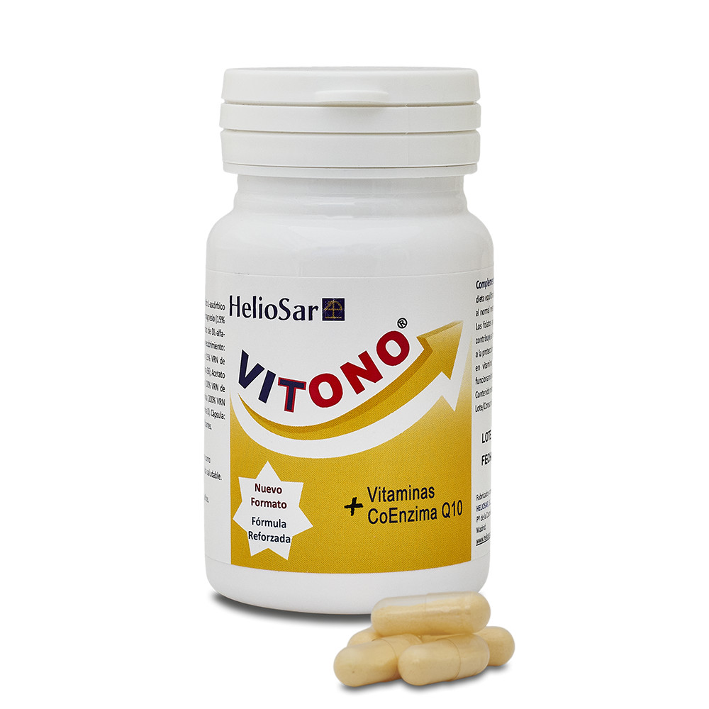 Comprar VITONO 60 CAP HELIOSAR online - Farmacia Coliseum