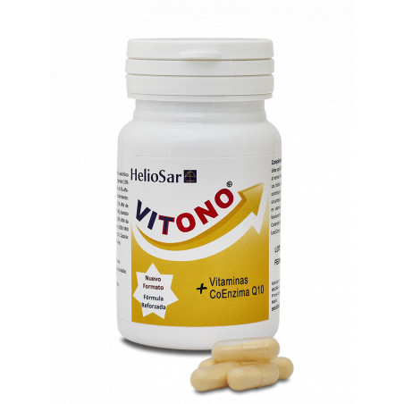 Comprar VITONO 60 CAP HELIOSAR online - Farmacia Coliseum