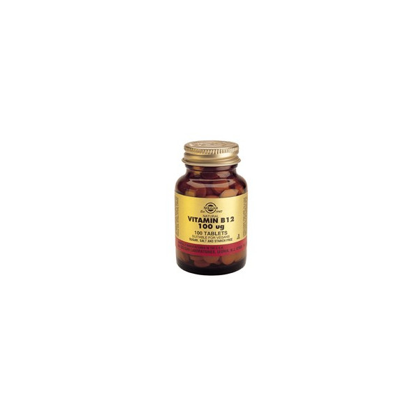 Comprar VITAMINA B-12 100 MCG (COBALAMINA) 100 COMP SOLGAR online