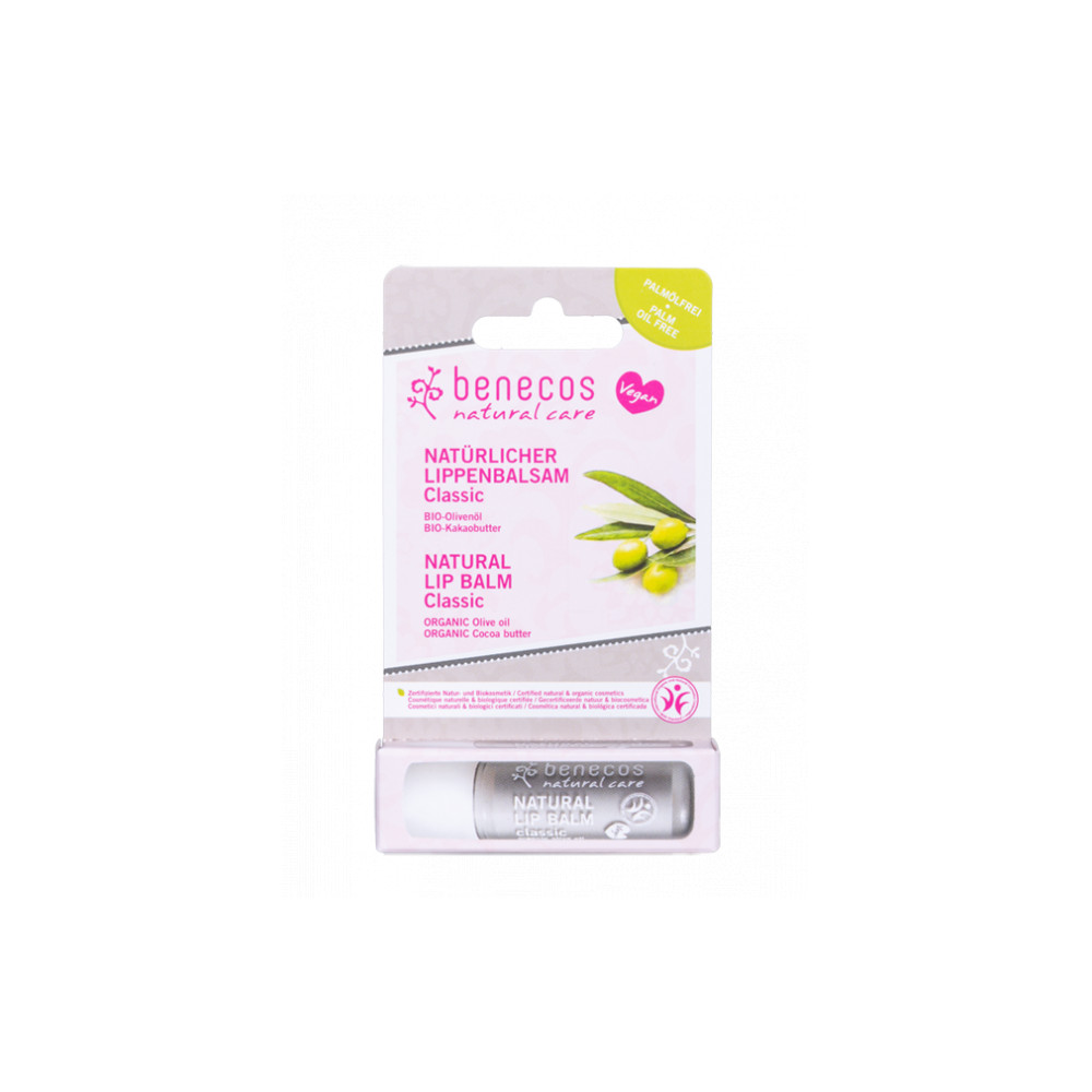 Comprar BENECOS NATURAL LIP BALM CLASSIC 4.8G - Farmacia Coliseum