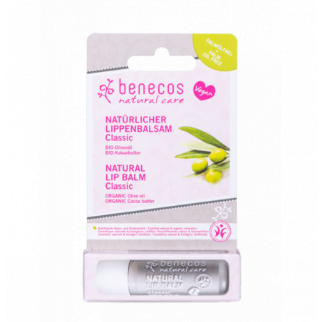 Comprar BENECOS NATURAL LIP BALM CLASSIC 4.8G - Farmacia Coliseum