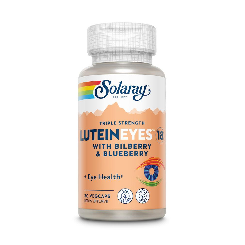Comprar LUTEIN EYES 18MG 30 CAP.SOLARAY online - Farmacia Coliseum