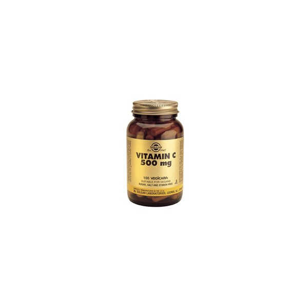 Comprar VITAMINA C 500 MG 100 CAP SOLGAR online - Farmacia Coliseum