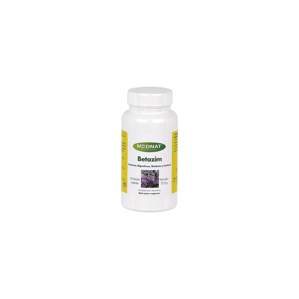 Comprar online BETAZIM 60 CAP MEDNAT - Farmacia Coliseum