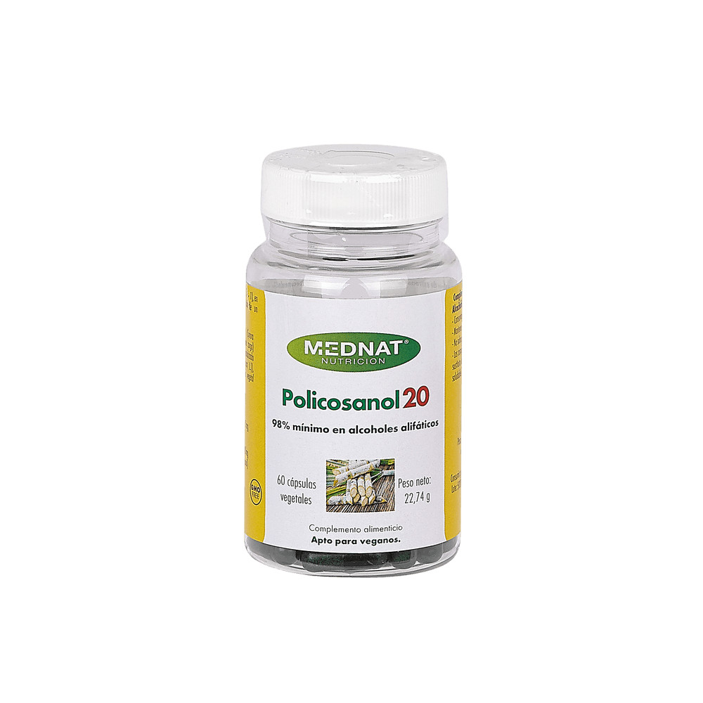 Comprar online POLICOSANOL 20 60 CAP MEDNAT - Farmacia Coliseum