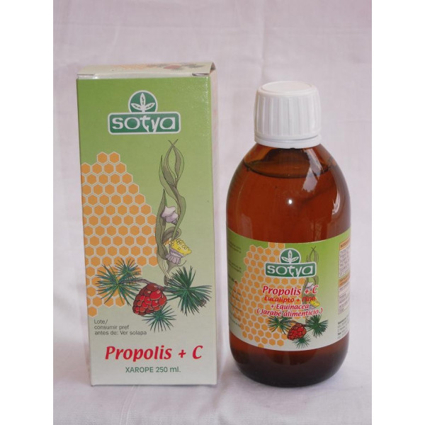 Comprar PROPOLEO JARABE VIT C 250 ML SOTYA online - Farmacia Coliseum
