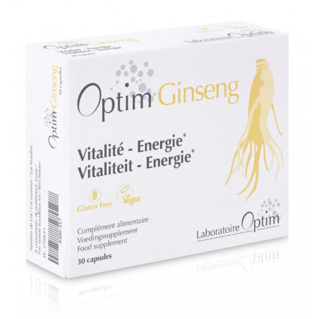 Comprar OPTIM GINSENG  30 CAP OPTIM online - Farmacia Coliseum