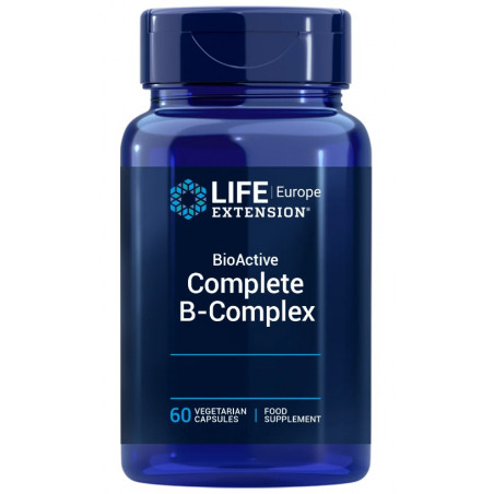 Comprar online BIOACTIVE COMPLETE B-COMPLEX 60 VEG CAP LIFE EXTENSION - Farmacia Coliseum