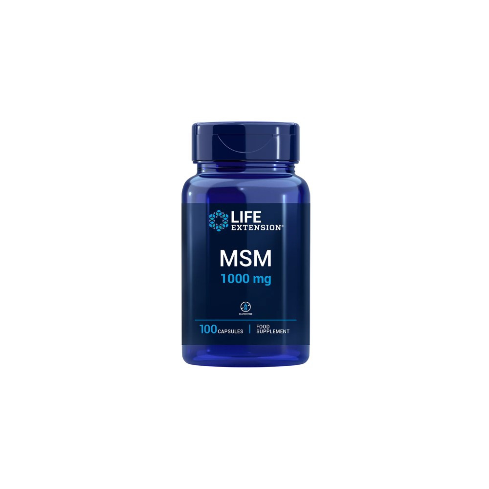 Comprar online MSM 1000 MG 100 CAP LIFE EXTENSION - Farmacia Coliseum