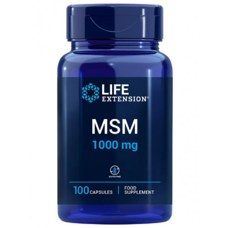 Comprar online MSM 1000 MG 100 CAP LIFE EXTENSION - Farmacia Coliseum