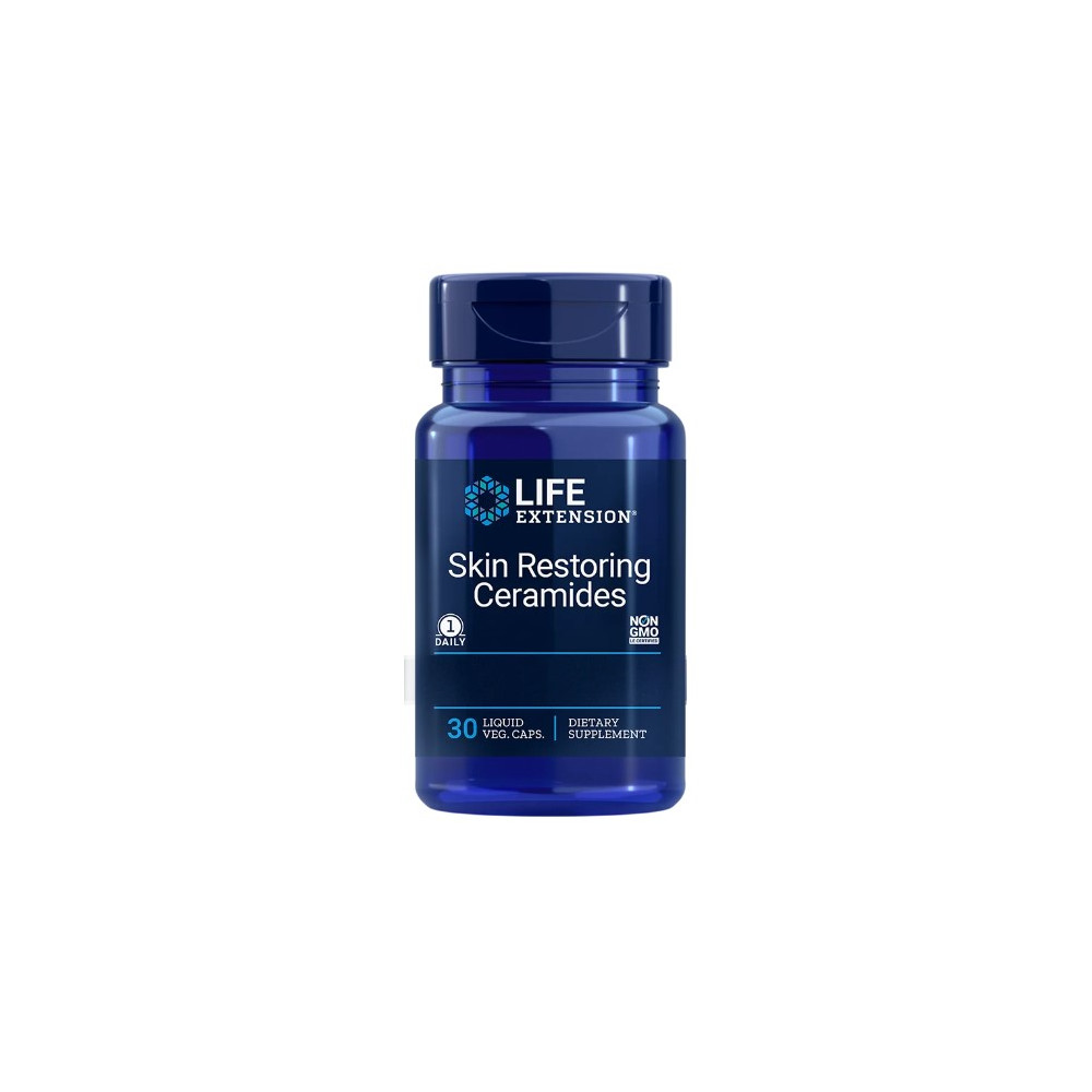 Comprar SKIN RESTORING CERAMIDES 30 CAP LIFE EXTENSION online - Farmacia Coliseum