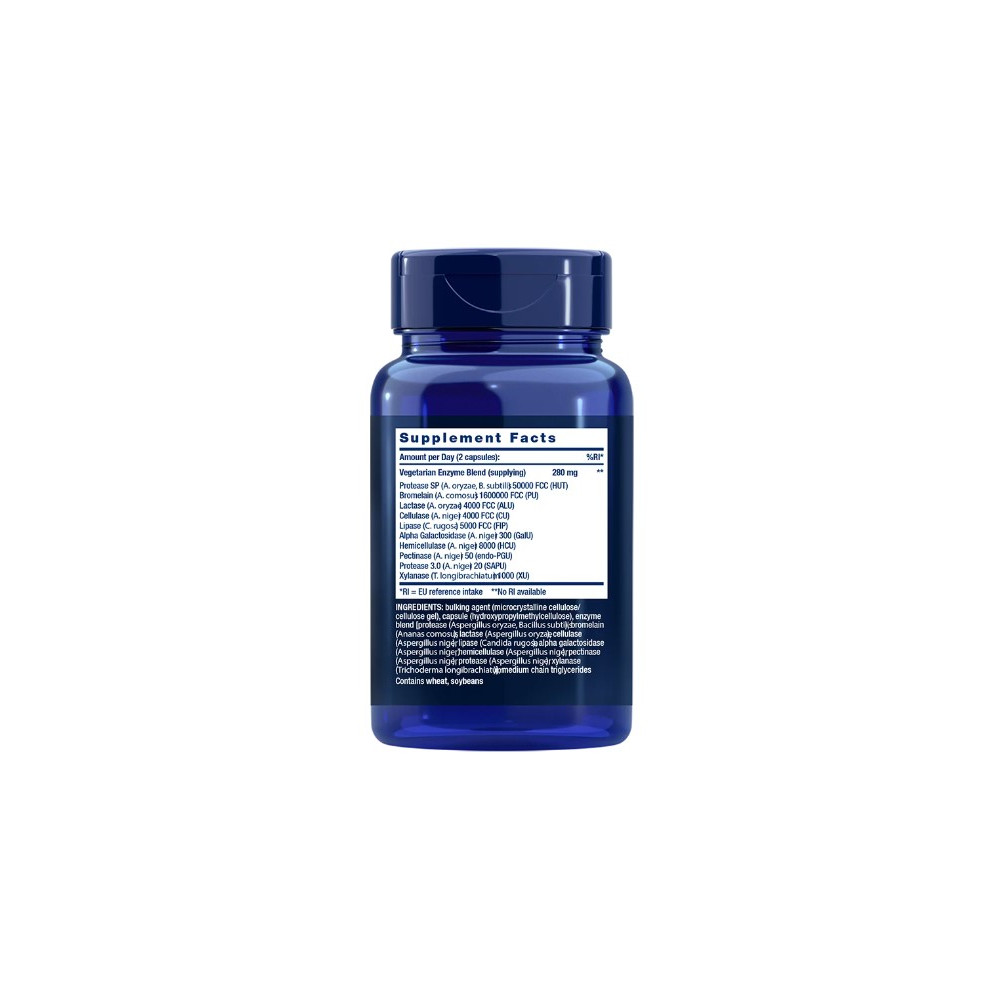Comprar SUPER ENZYMES 60 VEG CAP LIFE EXTENSION online - Farmacia Coliseum