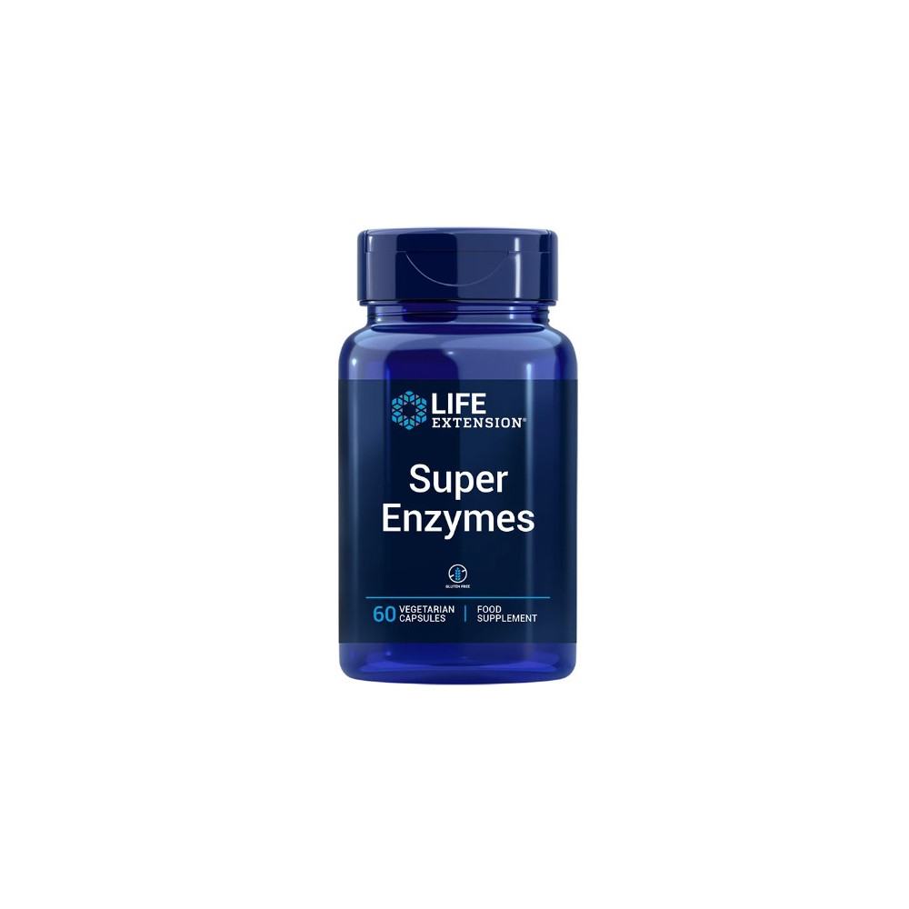 Comprar SUPER ENZYMES 60 VEG CAP LIFE EXTENSION online - Farmacia Coliseum